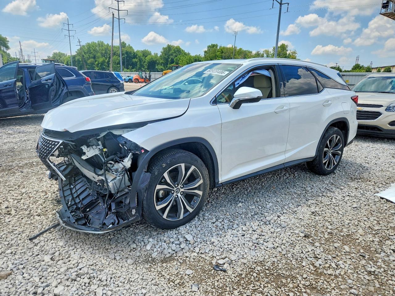 2022 Lexus RX 350L, VIN JTJHZKFA1N2042755 — Front end