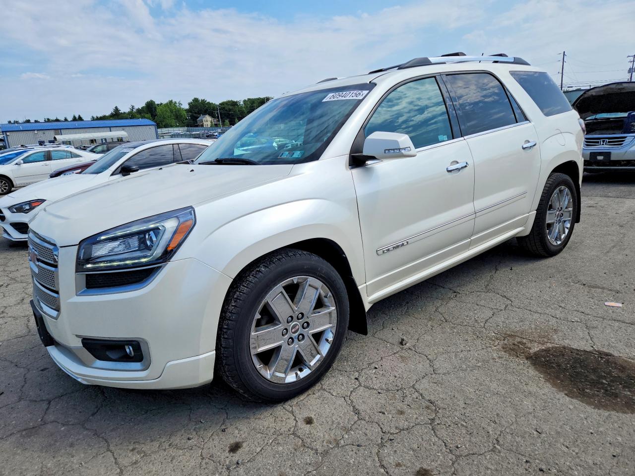 2015 GMC Acadia Denali, VIN 1GKKVTKD8FJ114525 — Undercarriage