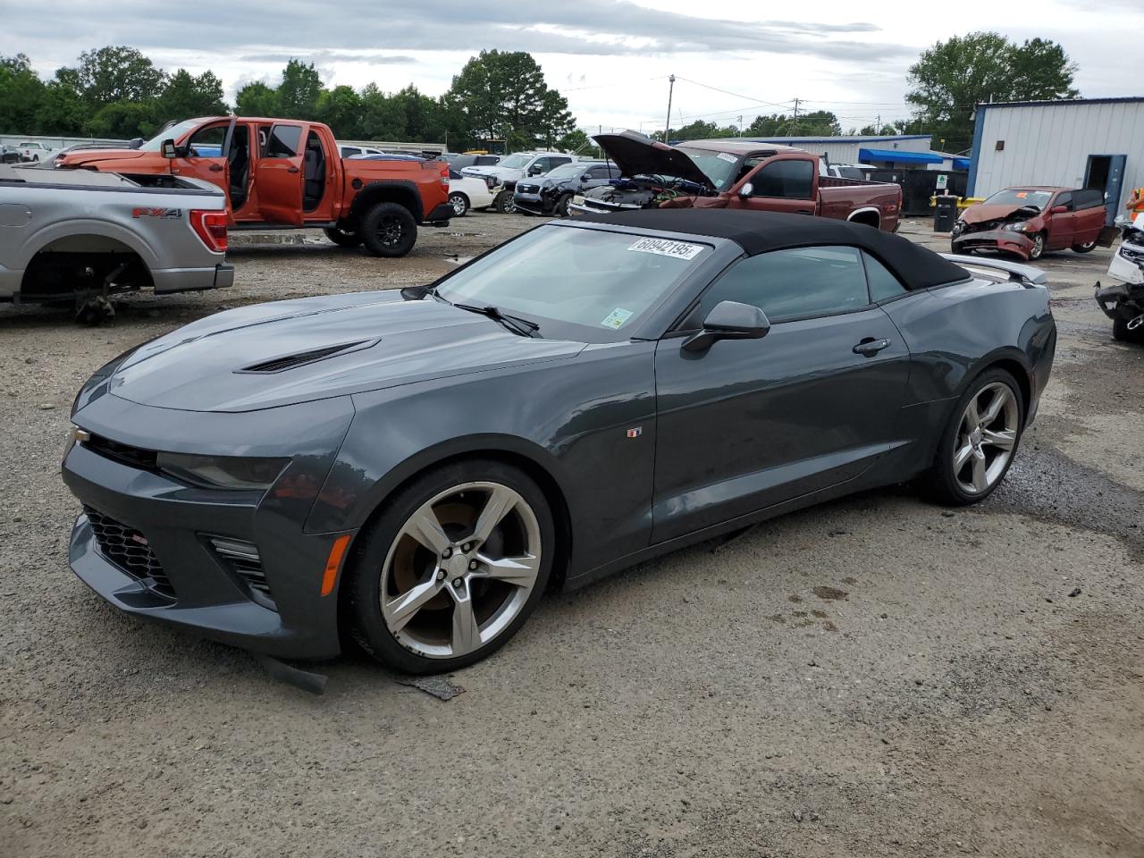 2017 Chevrolet Camaro 1SS, VIN 1G1FF3D73H0212638 — Water / flood
