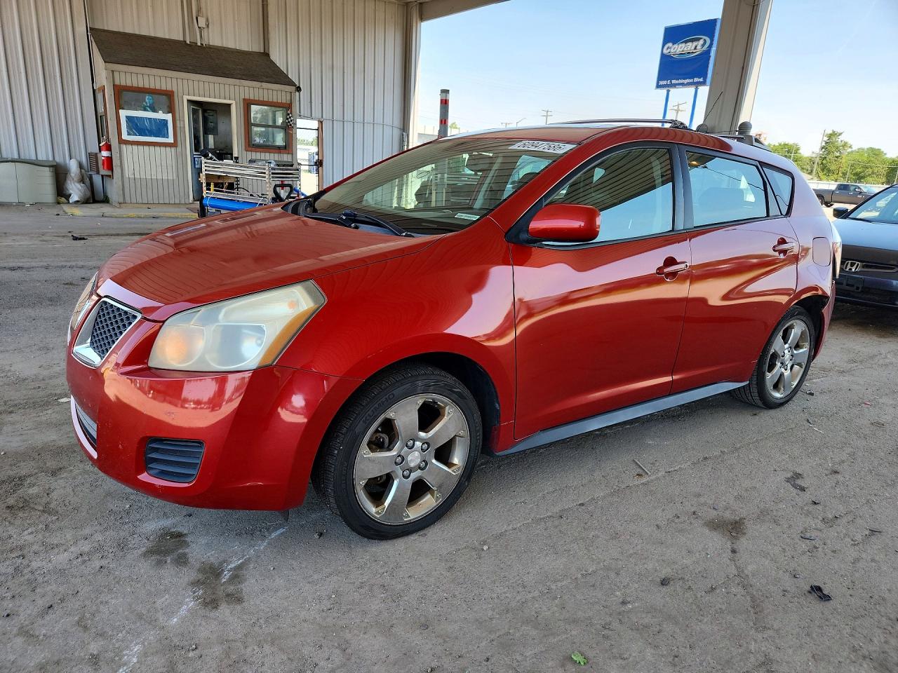 2009 Pontiac Vibe, VIN 5Y2SM670X9Z425224 — Rear end