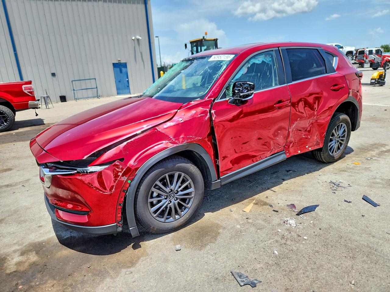 2020 Mazda CX-5 Touring, VIN JM3KFACM3L0784620 — Rollover