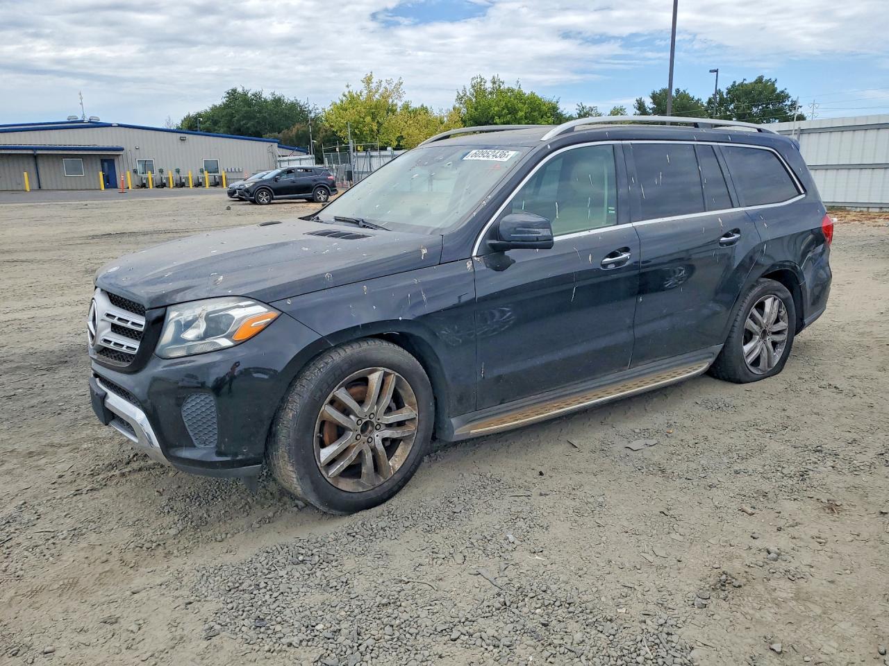 2017 Mercedes-Benz GLS 450, VIN 4JGDF6EE8HA785294 — Мелкие вмятины и царапины