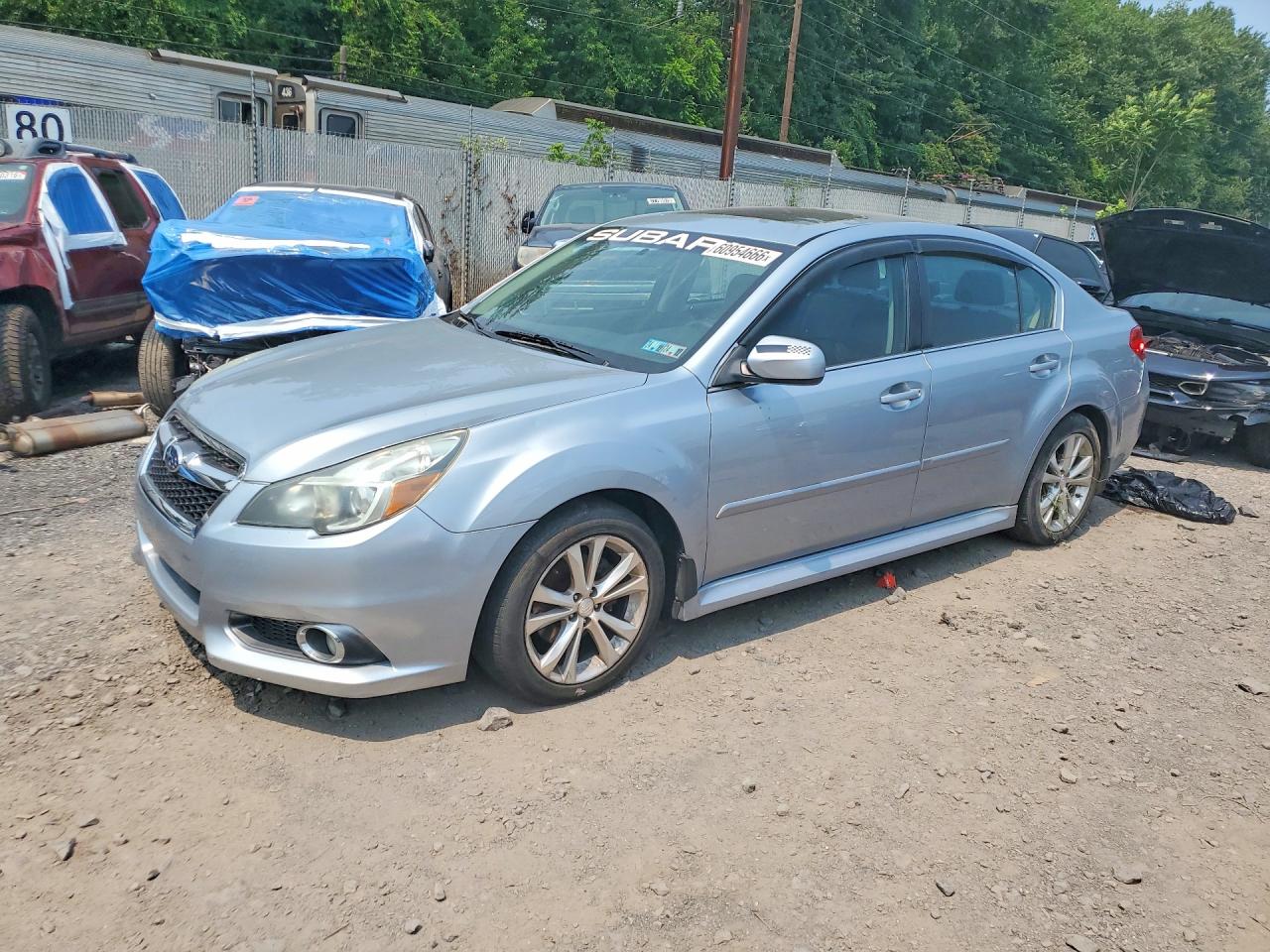 2013 Subaru Legacy Limited, VIN 4S3BMBK63D3030978 — Undercarriage