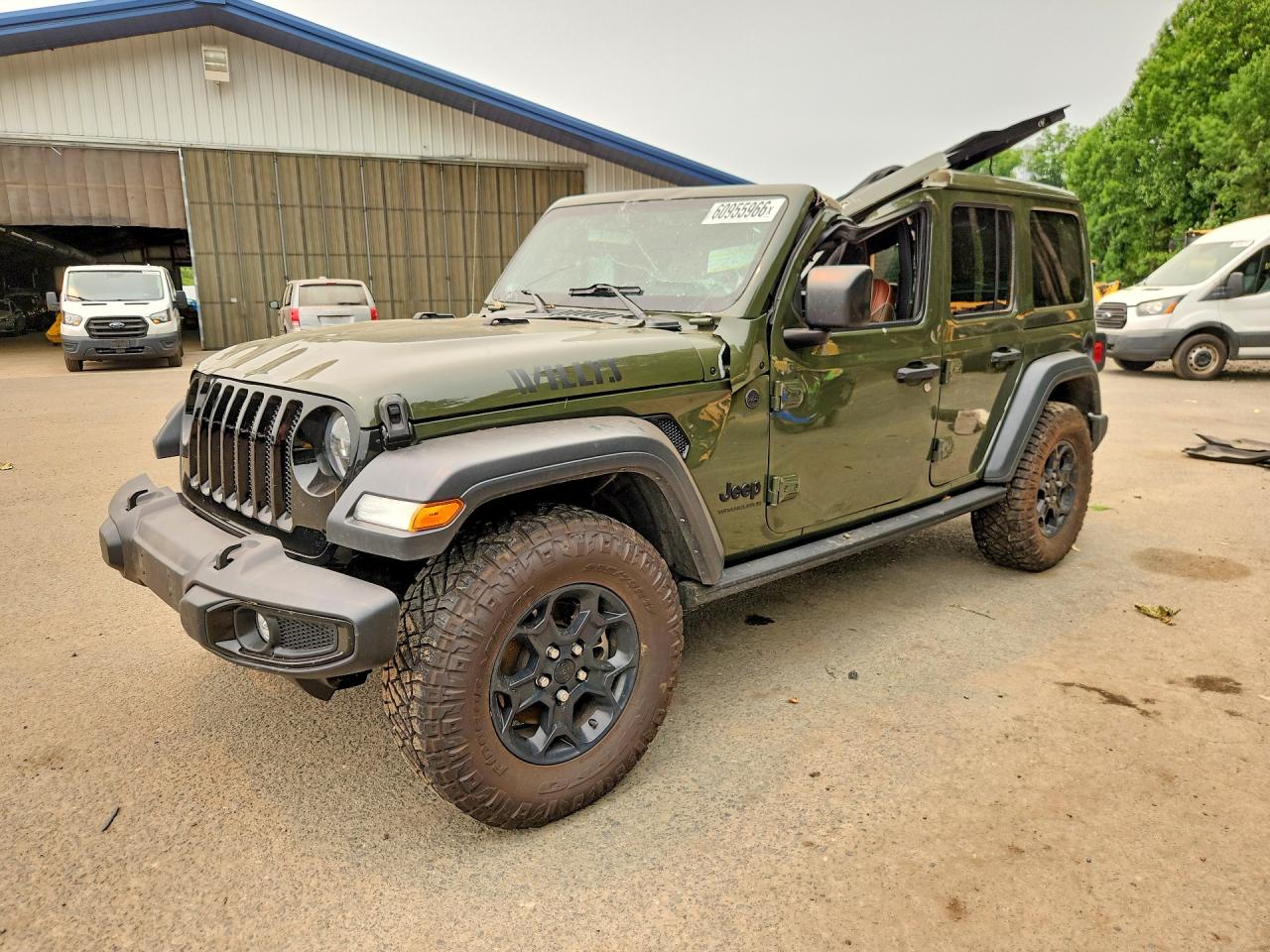 2023 Jeep Wrangler Sport Altitude, VIN 1C4HJXDG6PW672782 — Rollover