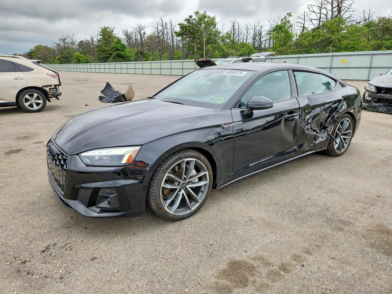 2024 Audi A5 Sportback S line Premium, VIN WAUDACF54RA100366 — Side
