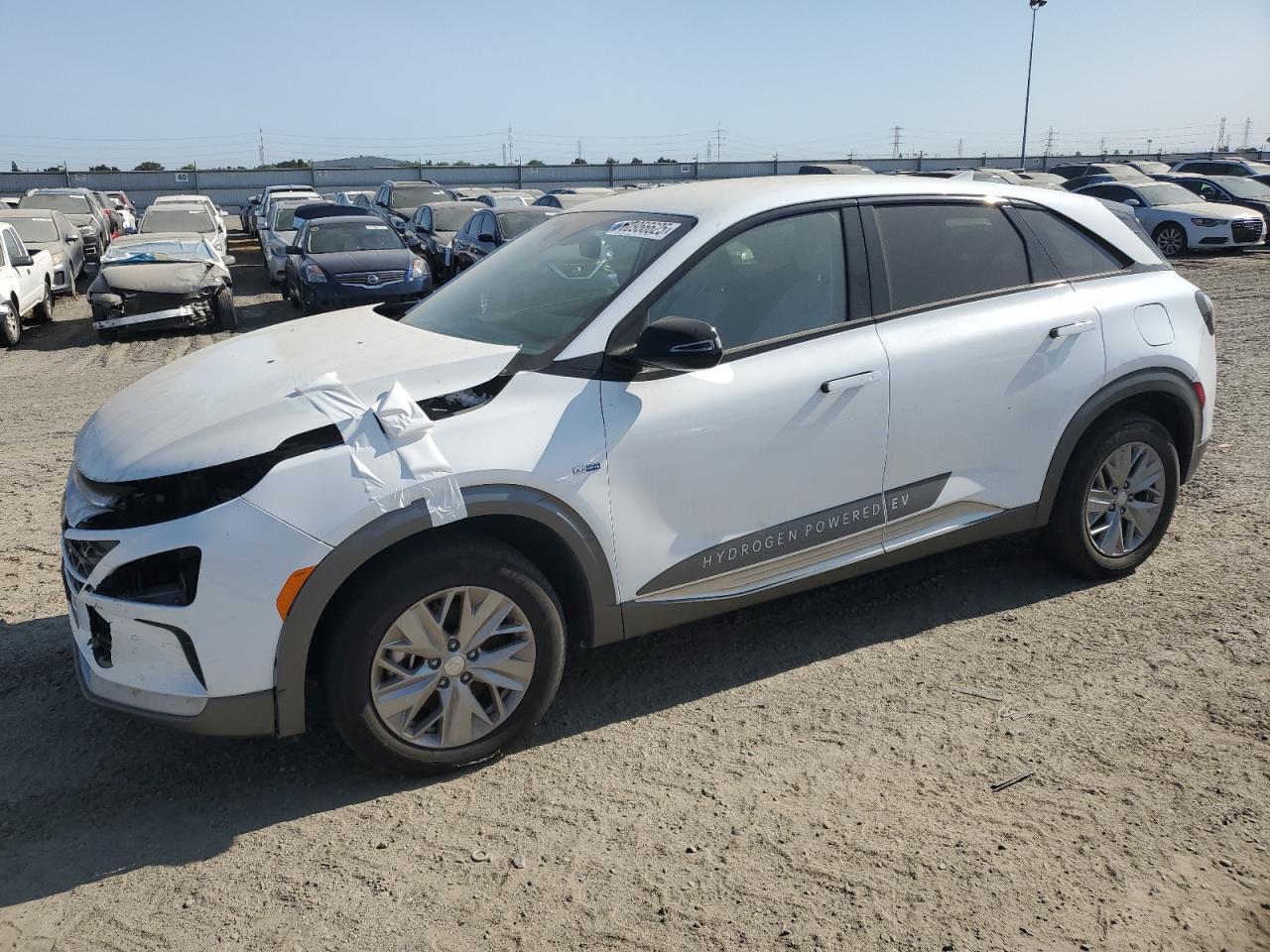 2022 Hyundai NEXO Blue, VIN KM8J74A68NU028179 — Front end