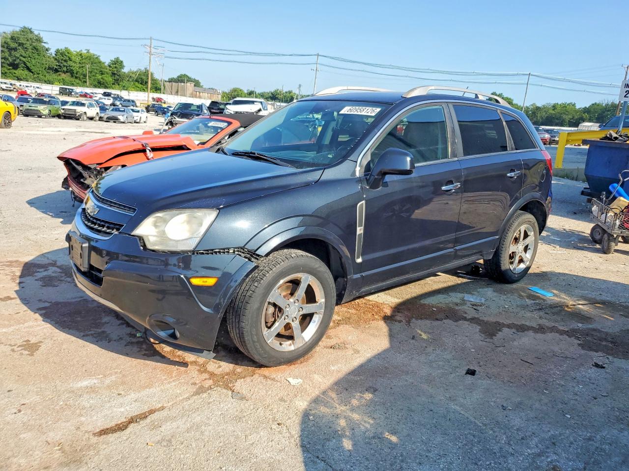 2012 Chevrolet Captiva Sport LTZ, VIN 3GNFL4E55CS598541 — Front end