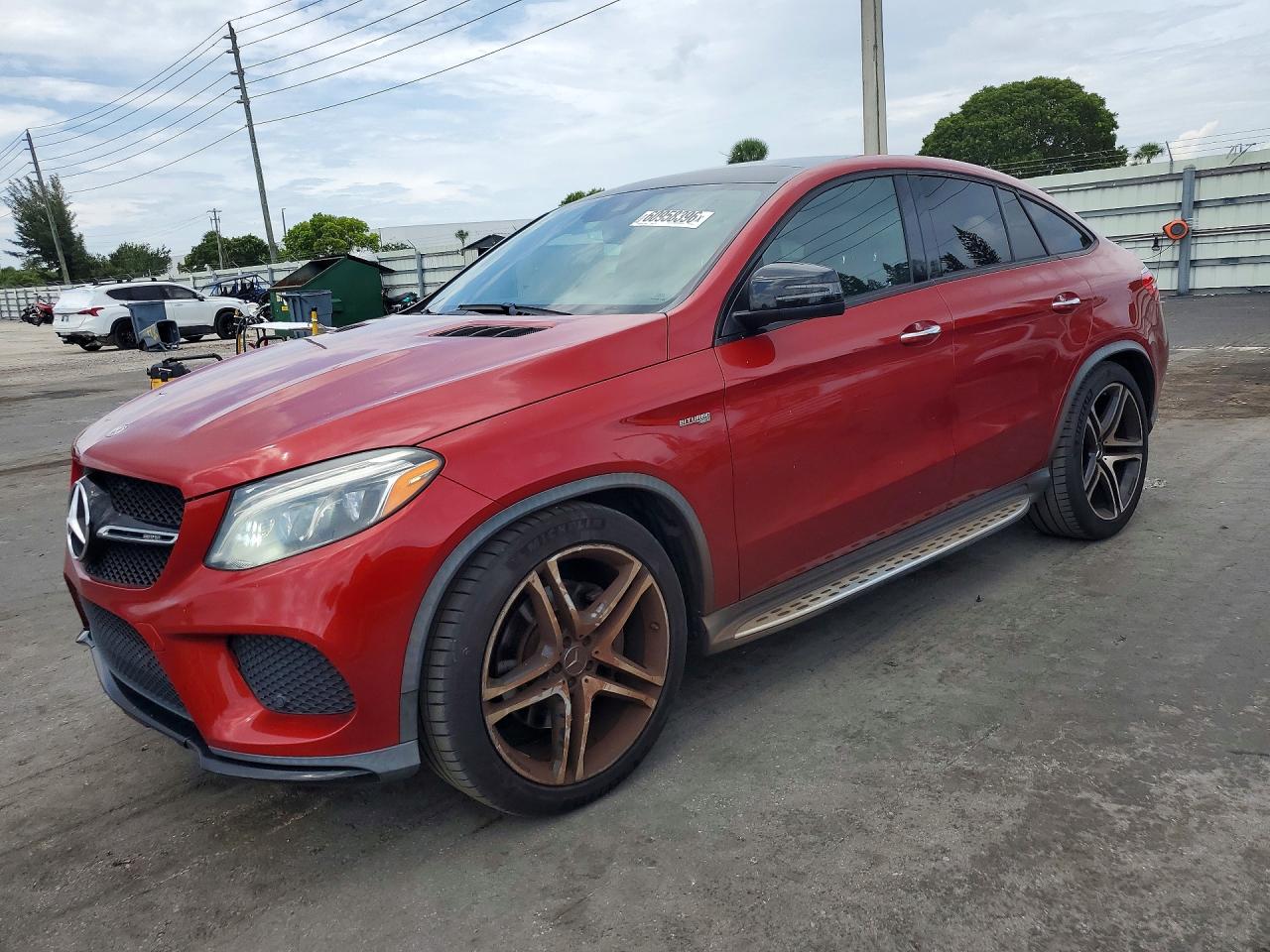 2019 Mercedes-Benz GLE 43 AMG, VIN 4JGED6EB6KA133765 — Minor dents and scratches