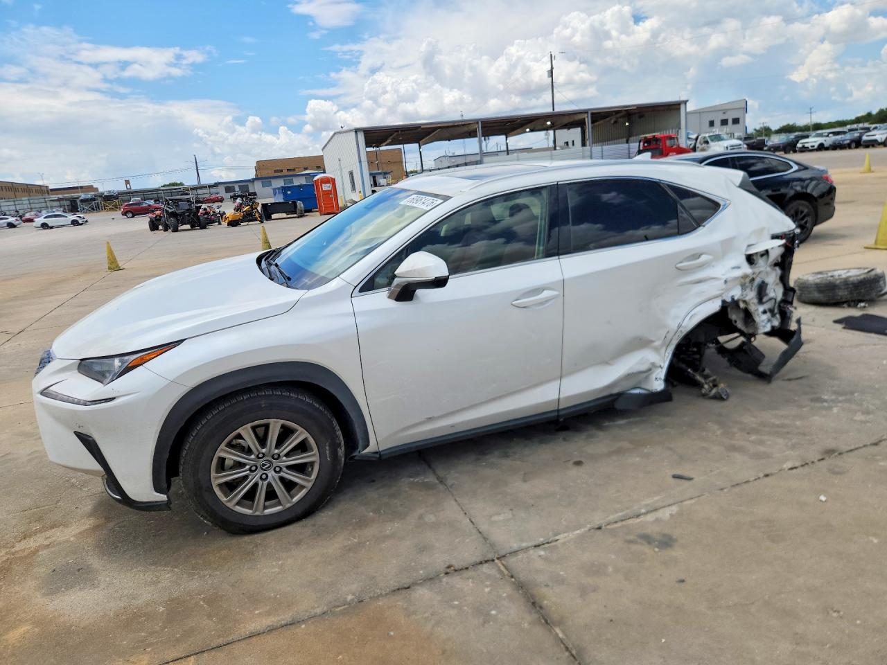 2021 Lexus NX 300h, VIN JTJDJRDZXM5013825 — Зад