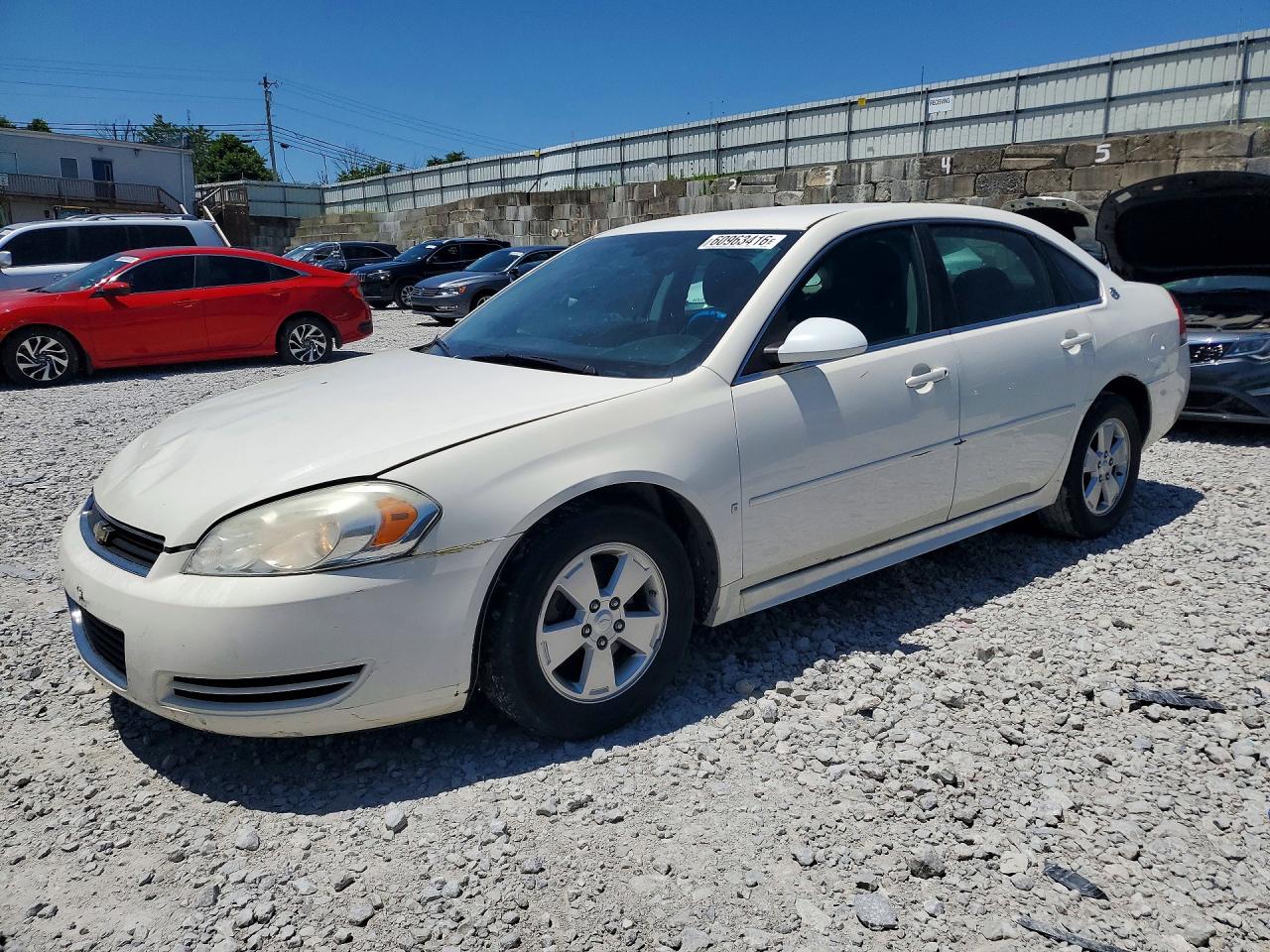2009 Chevrolet Impala LT, VIN 2G1WT57K991248201 — Rear end