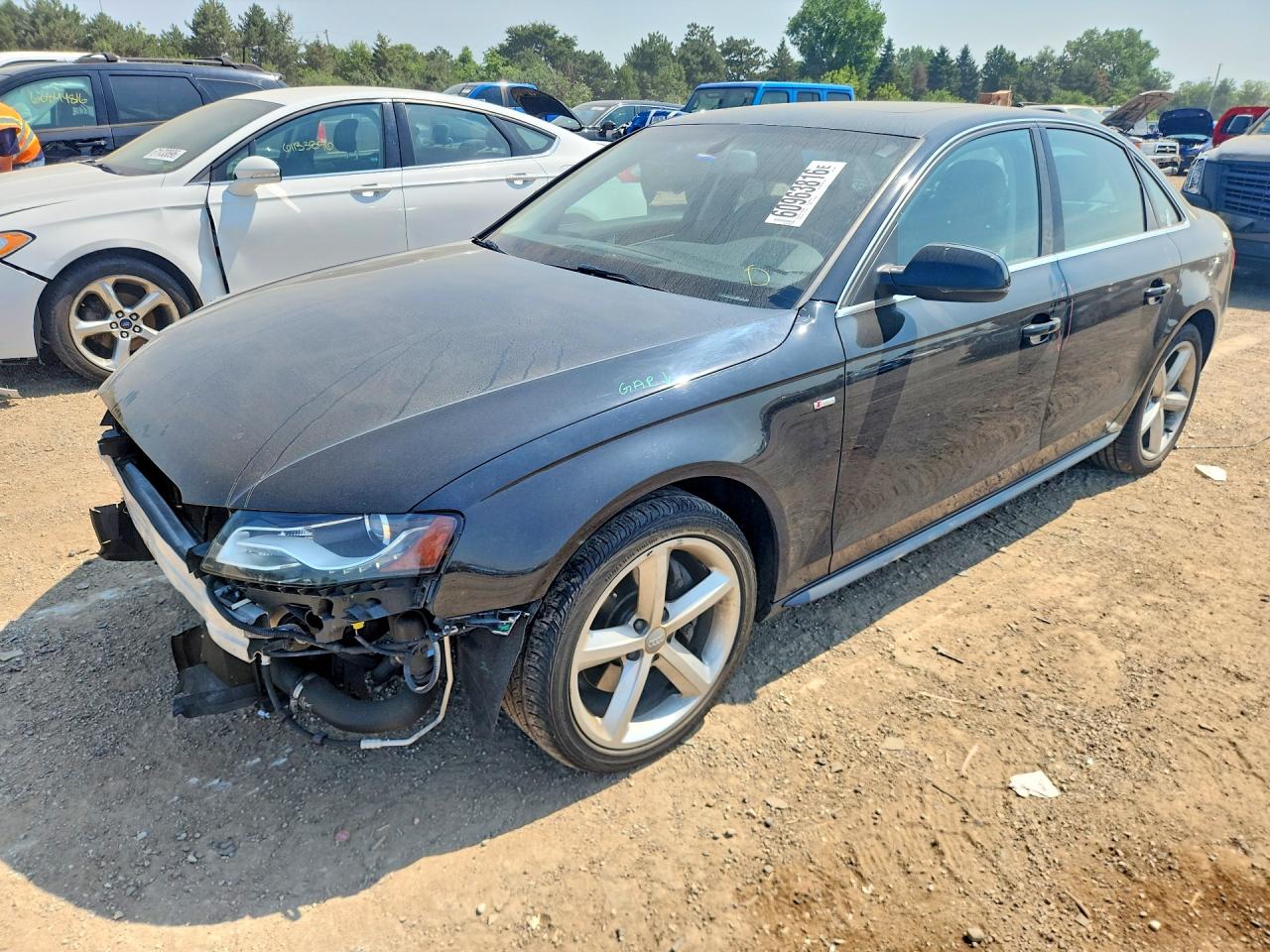 2012 Audi A4 Premium Plus, VIN WAUFFAFL3CN020909 — Front end