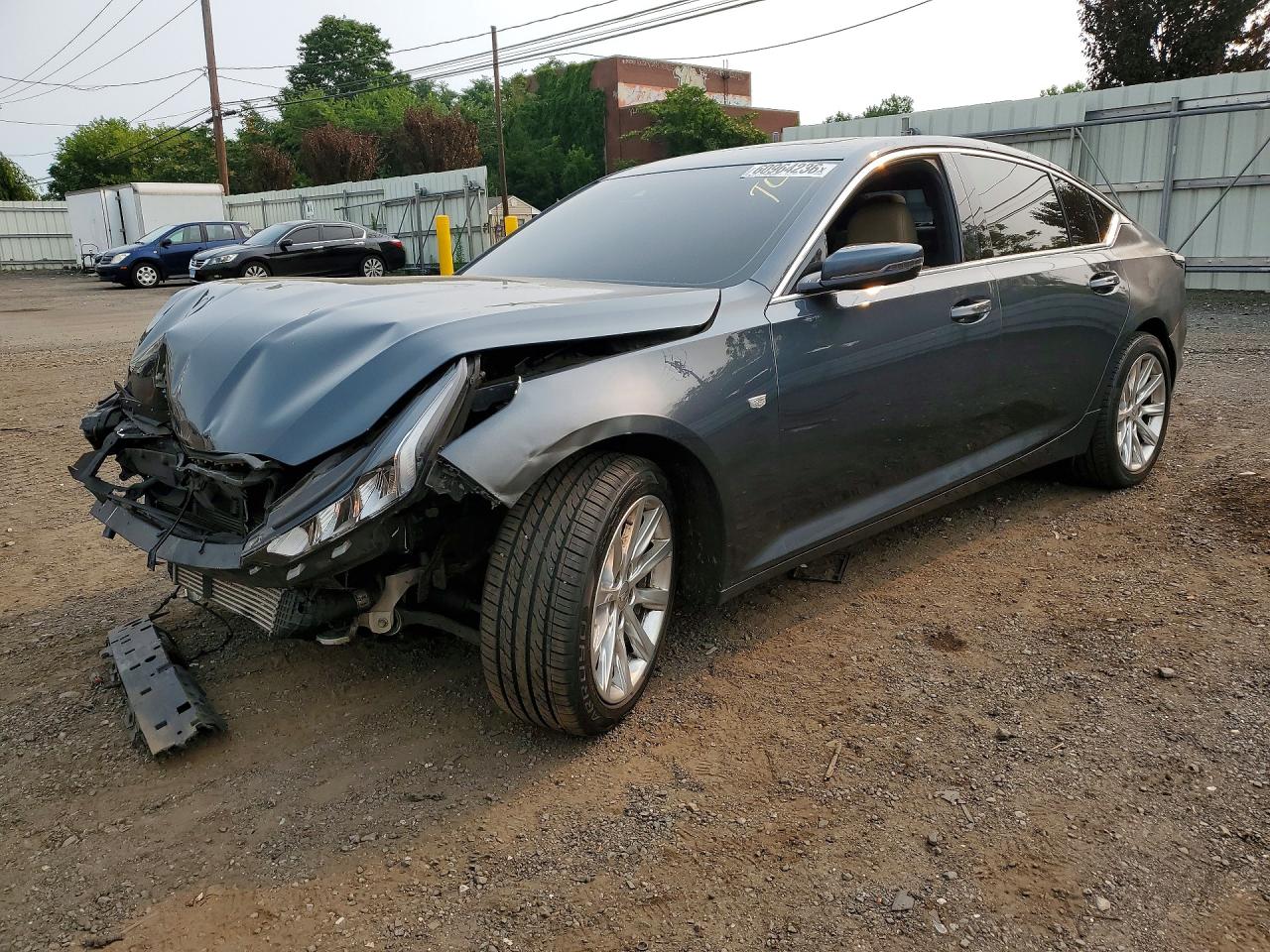 2021 Cadillac CT5 Luxury, VIN 1G6DX5RK4M0116633 — Перед