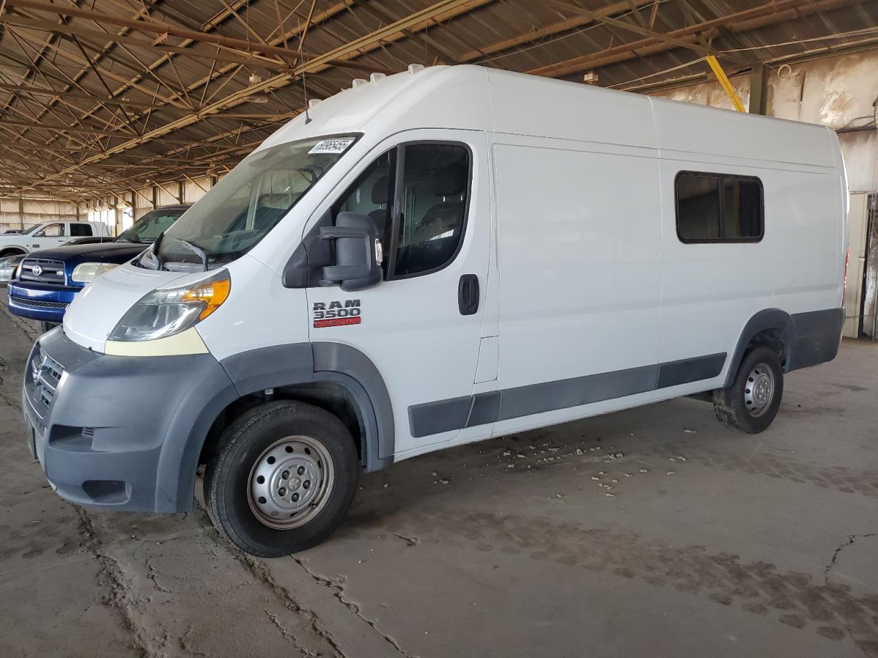 2016 Ram ProMaster, VIN 3C6URVJD6GE120545 — Мелкие вмятины и царапины