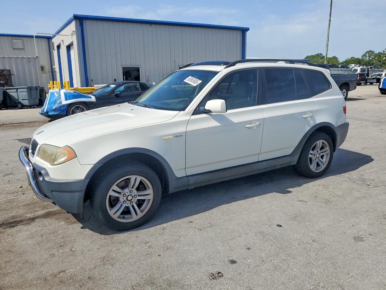 2005 BMW X3 3.0i, VIN WBXPA93495WD17803 — Side