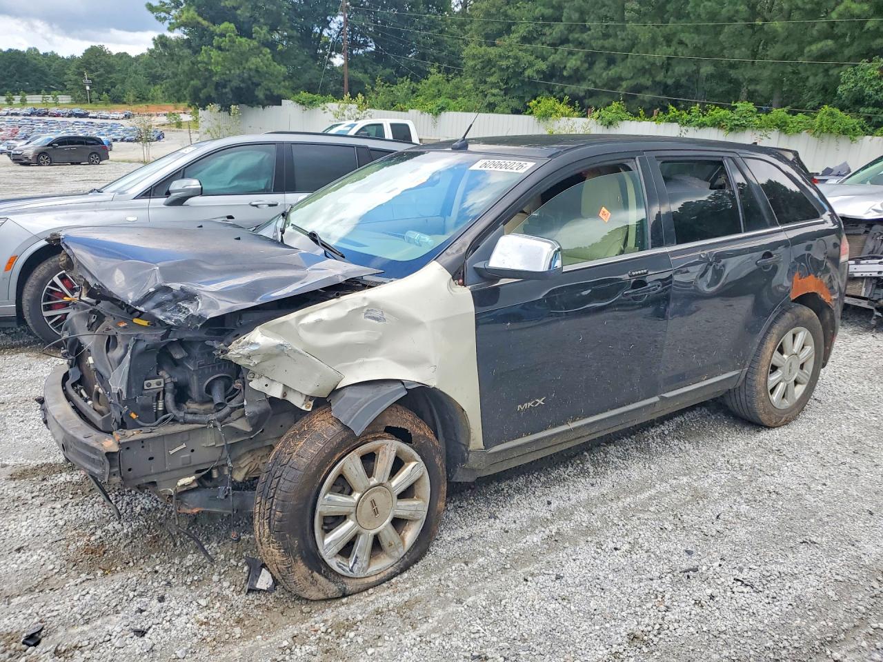 2007 Lincoln MKX, VIN 2LMDU68C17BJ25900 — Front end