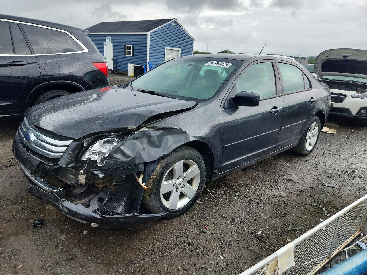 2007 Ford Fusion SE, VIN 3FAHP07Z97R219705 — Перед
