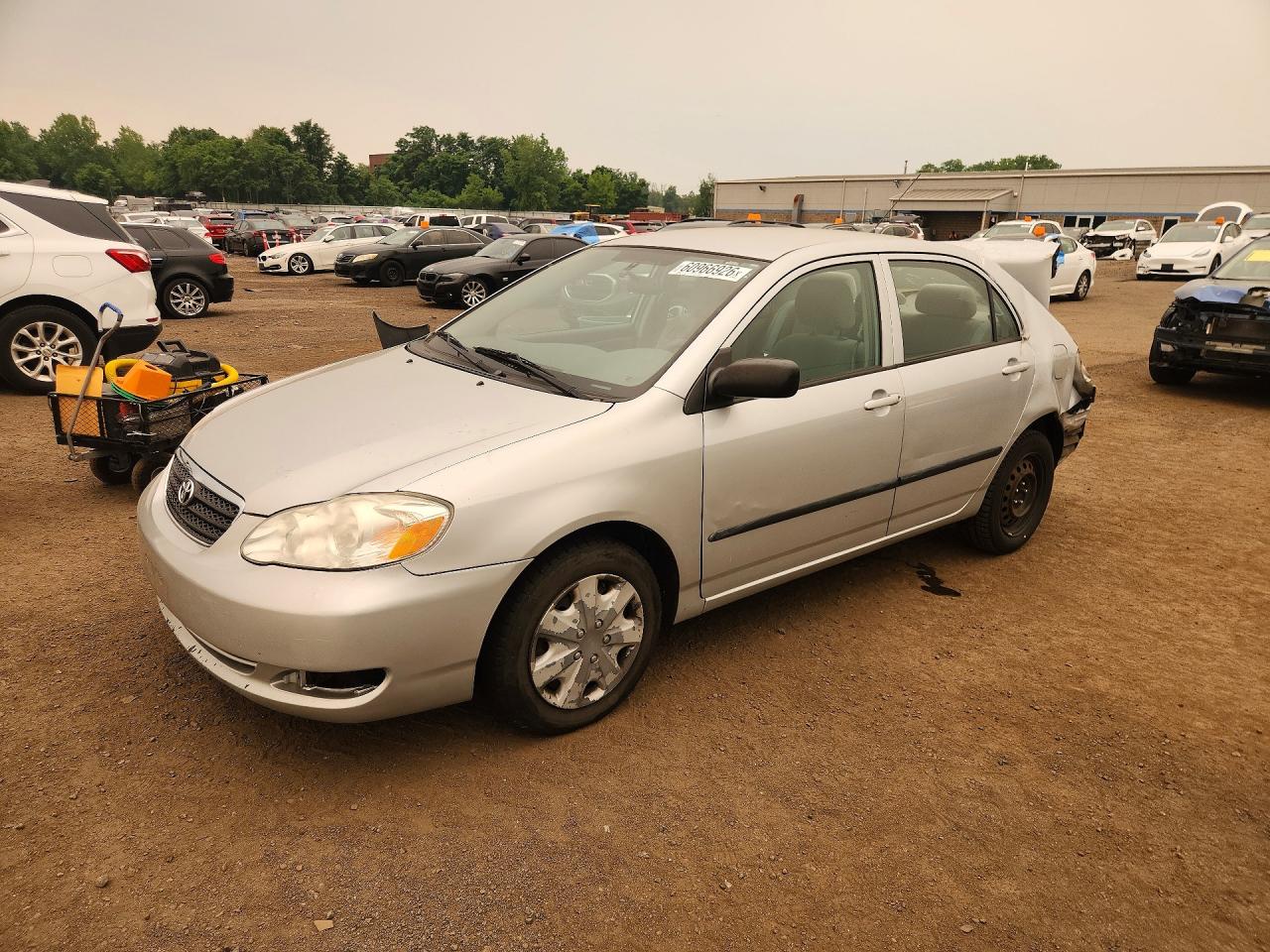 2006 Toyota Corolla CE, VIN 2T1BR32E76C592116 — Rear end
