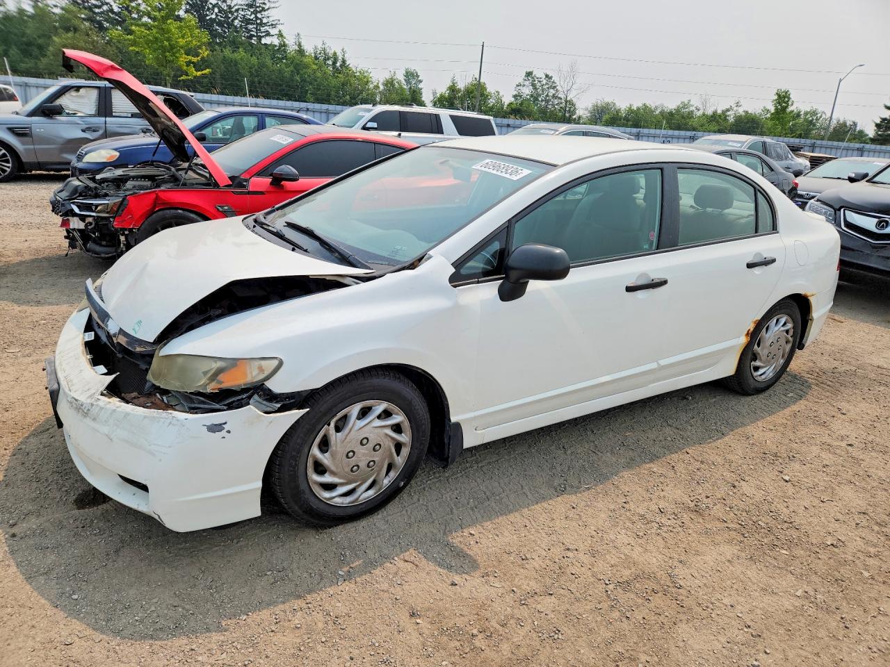 2009 Honda Civic DX-G, VIN 2HGFA16499H002704 — Перед