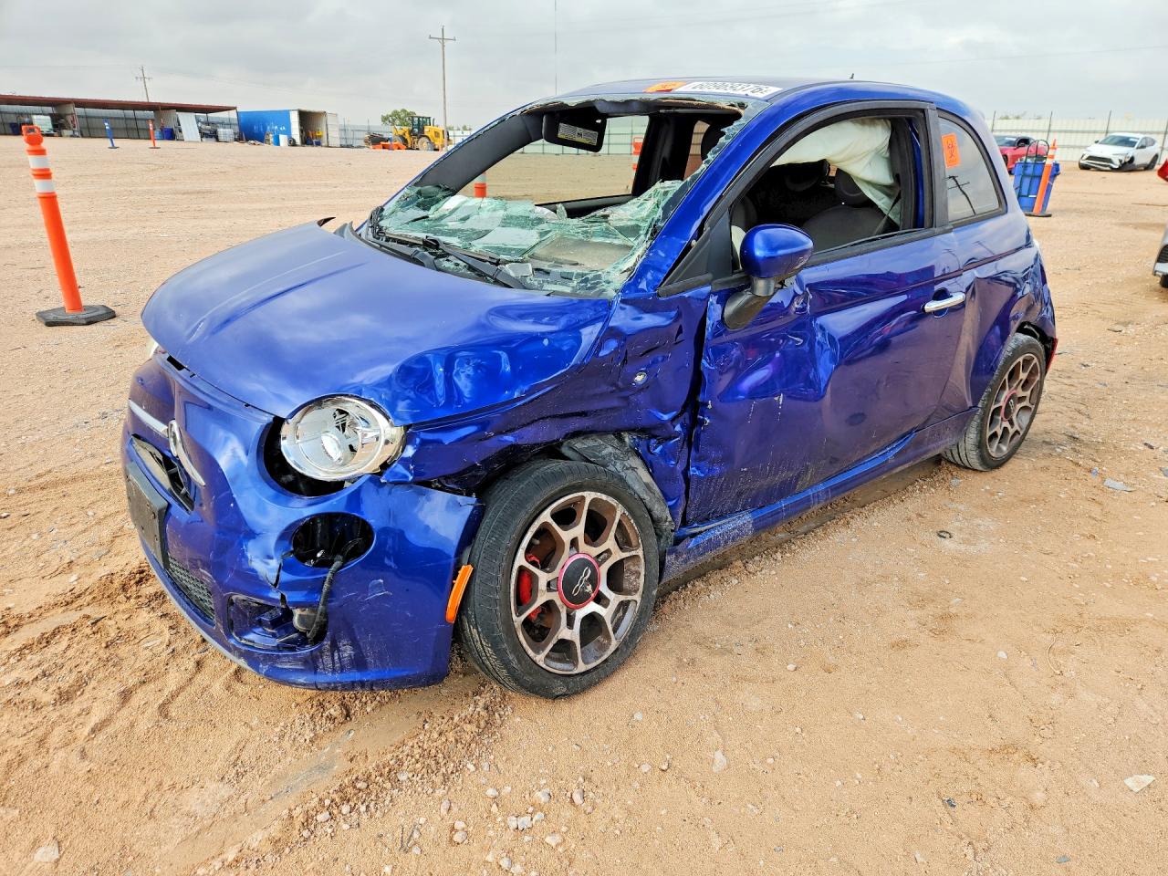 2012 FIAT 500 Sport, VIN 3C3CFFBR7CT119668 — All over