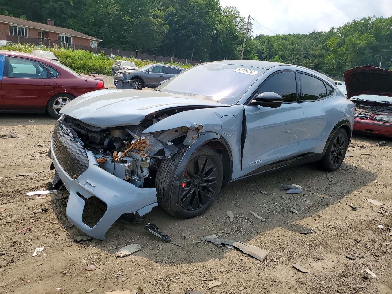 2025 Ford Mustang Mach-E Premium, VIN 3FMTK3S58SMA02785 — Front end