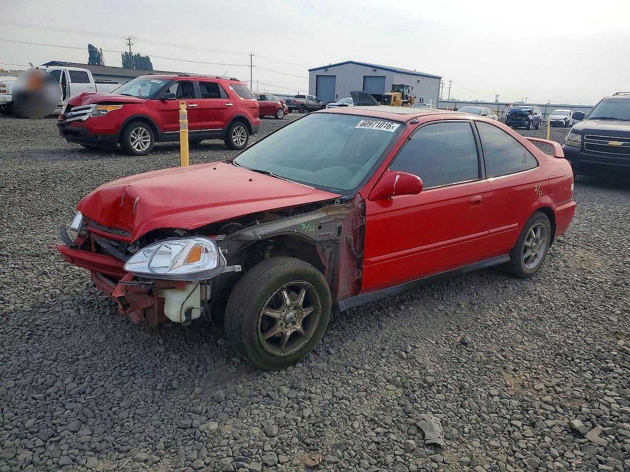 1999 Honda Civic EX, VIN 1HGEJ8244XL002569 — Перед