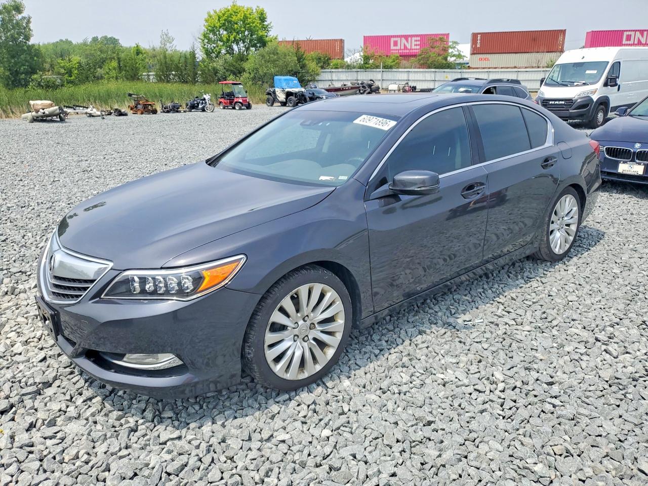 2014 Acura RLX Krell Audio Pkg, VIN JH4KC1F7XEC006726 — Hail