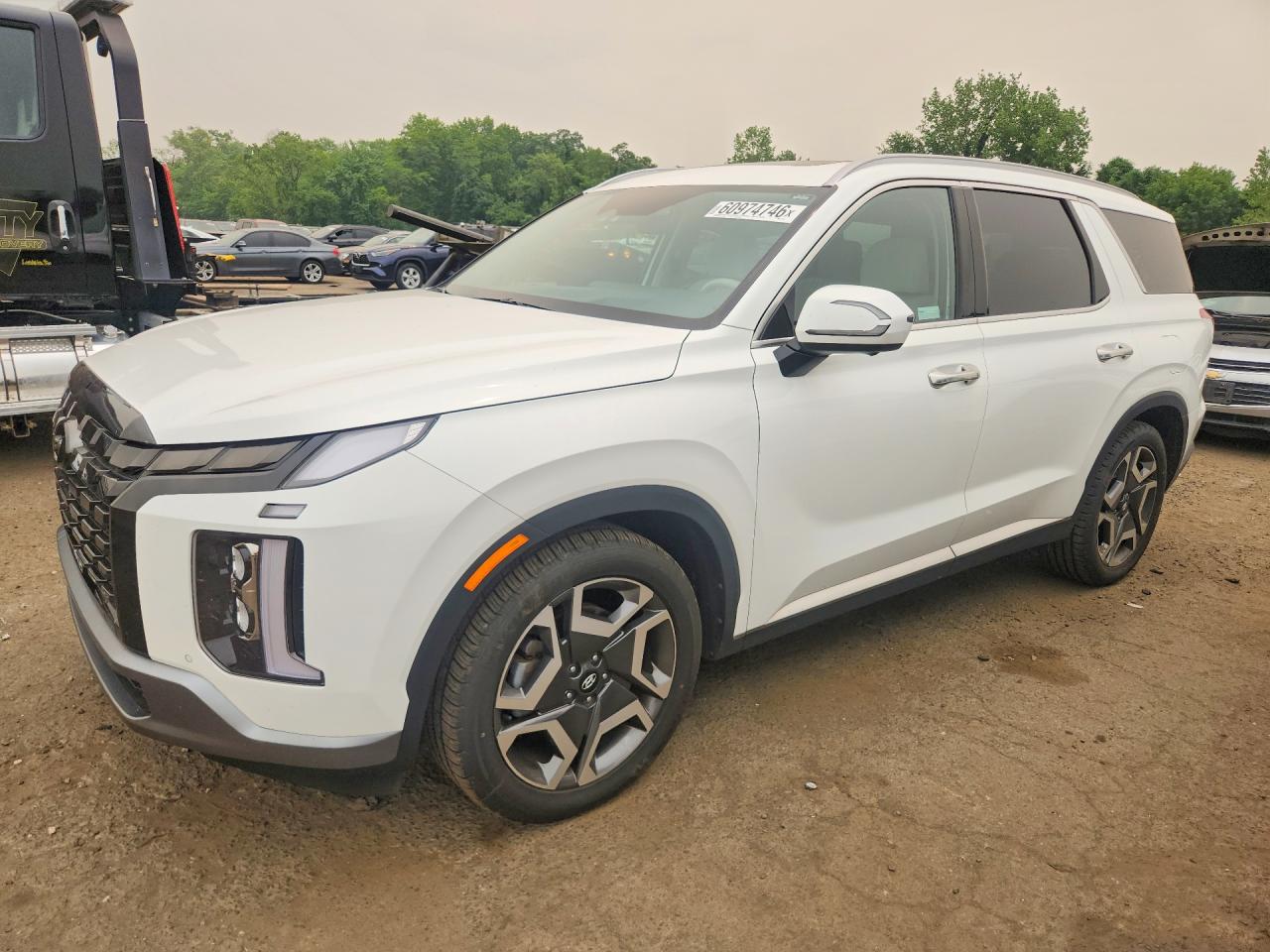 2023 Hyundai Palisade Limited, VIN KM8R5DGE9PU622614 — Зад
