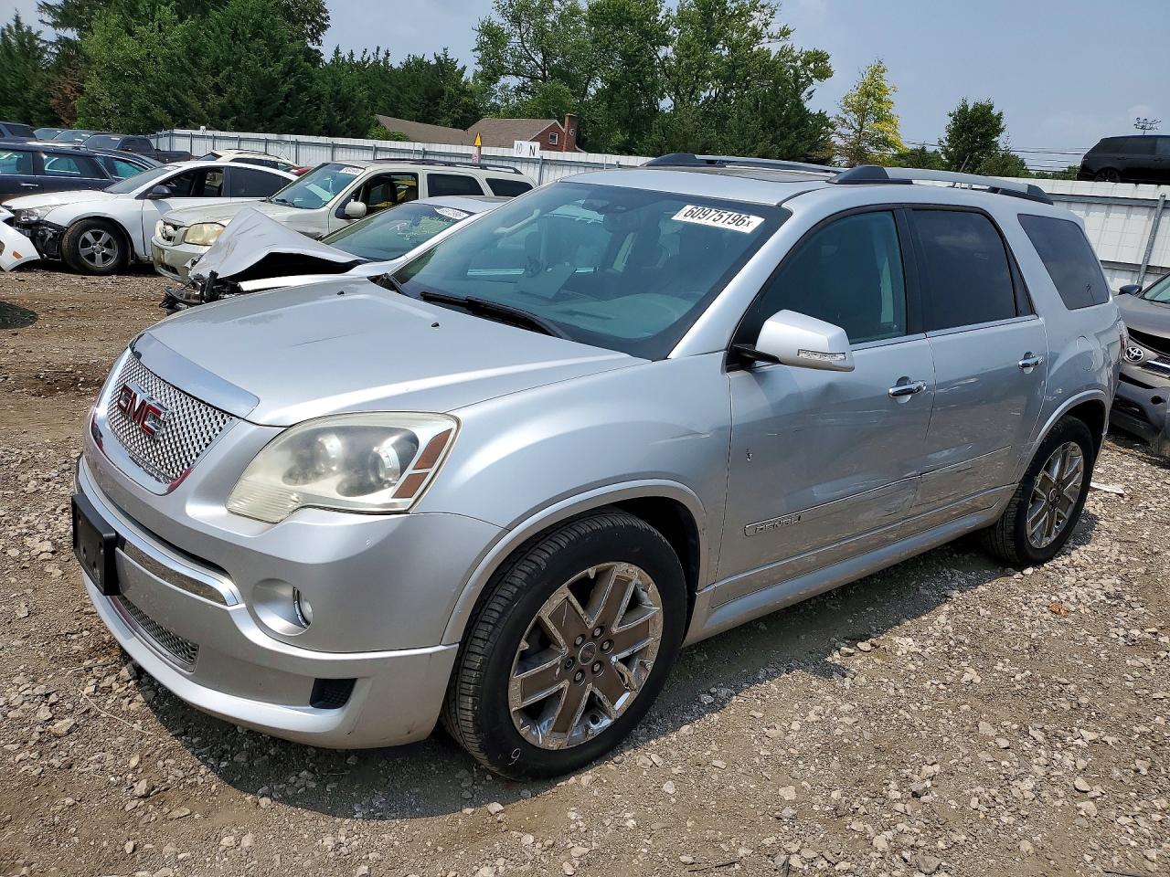 2012 GMC Acadia Denali, VIN 1GKKVTED1CJ215896 — Side