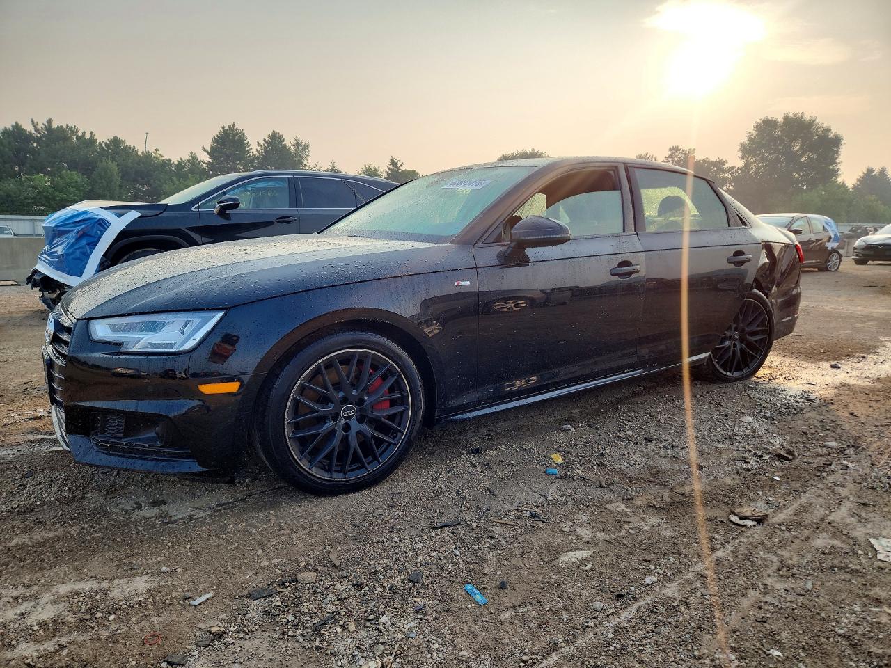2018 Audi A4 Prestige, VIN WAUFNAF47JA107857 — Rear end
