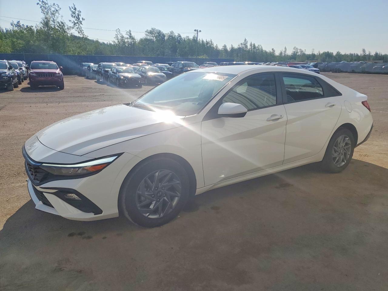 2025 Hyundai Elantra SEL Sport, VIN KMHLM4DG3SU034313 — Normal wear