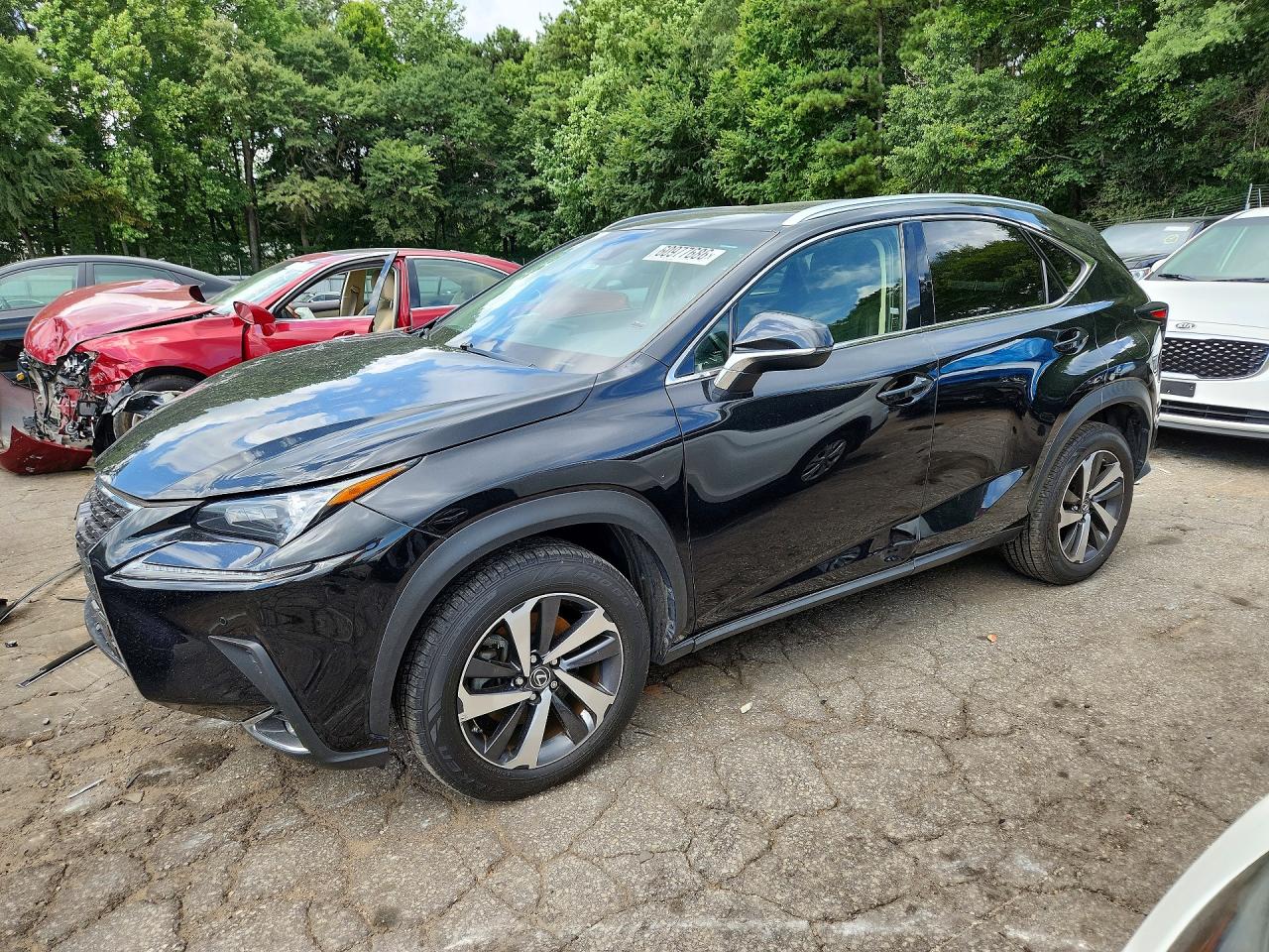 2018 Lexus NX 300, VIN JTJYARBZ3J2105277 — Front end