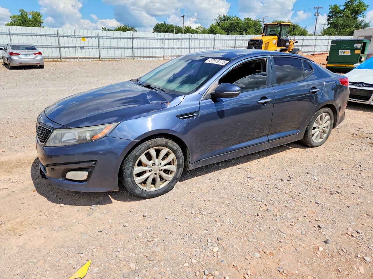 2015 Kia Optima LX, VIN 5XXGM4A72FG399328 — Front end