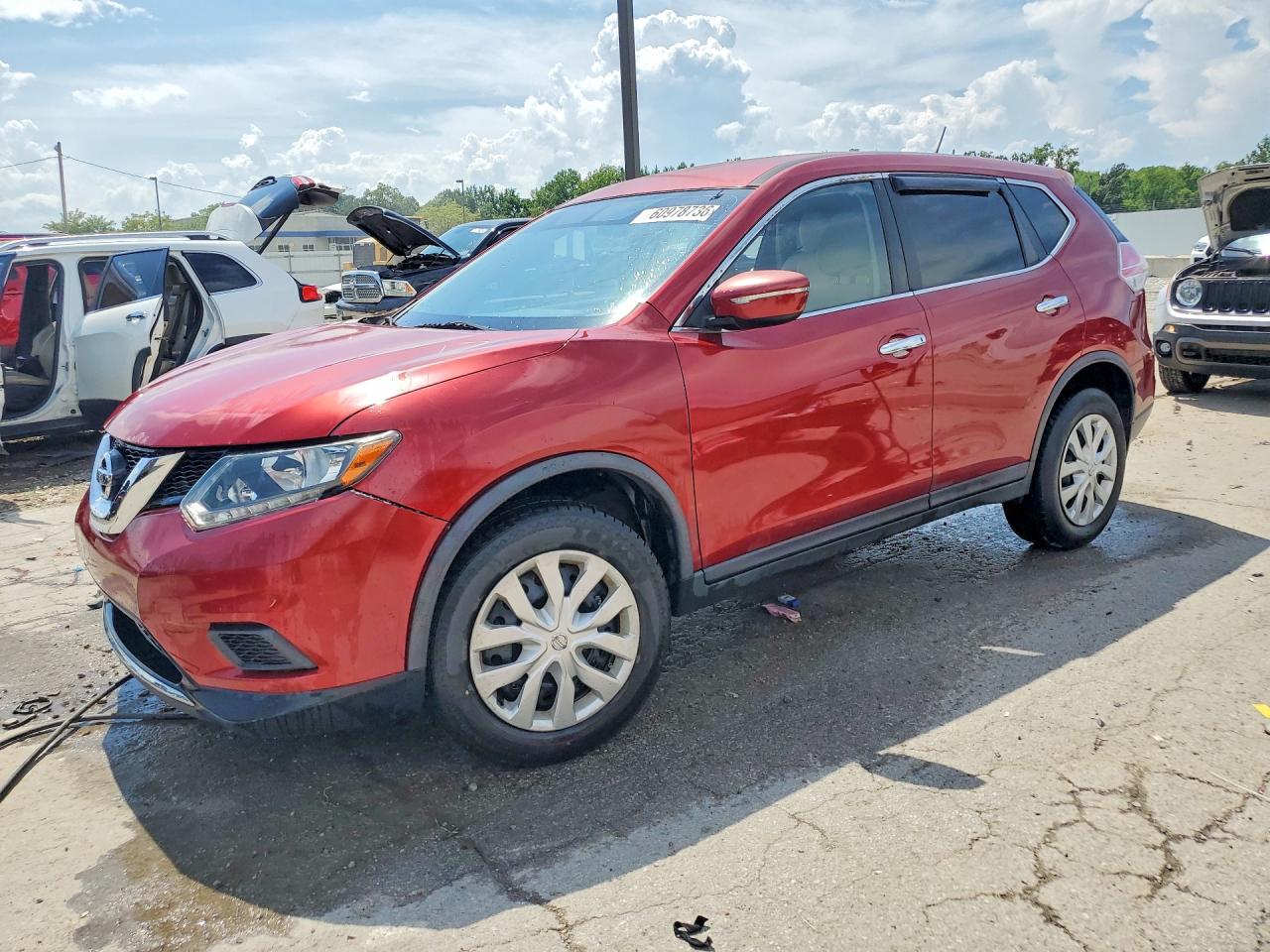 2015 Nissan Rogue SV, VIN KNMAT2MV7FP579260 — Vandalism