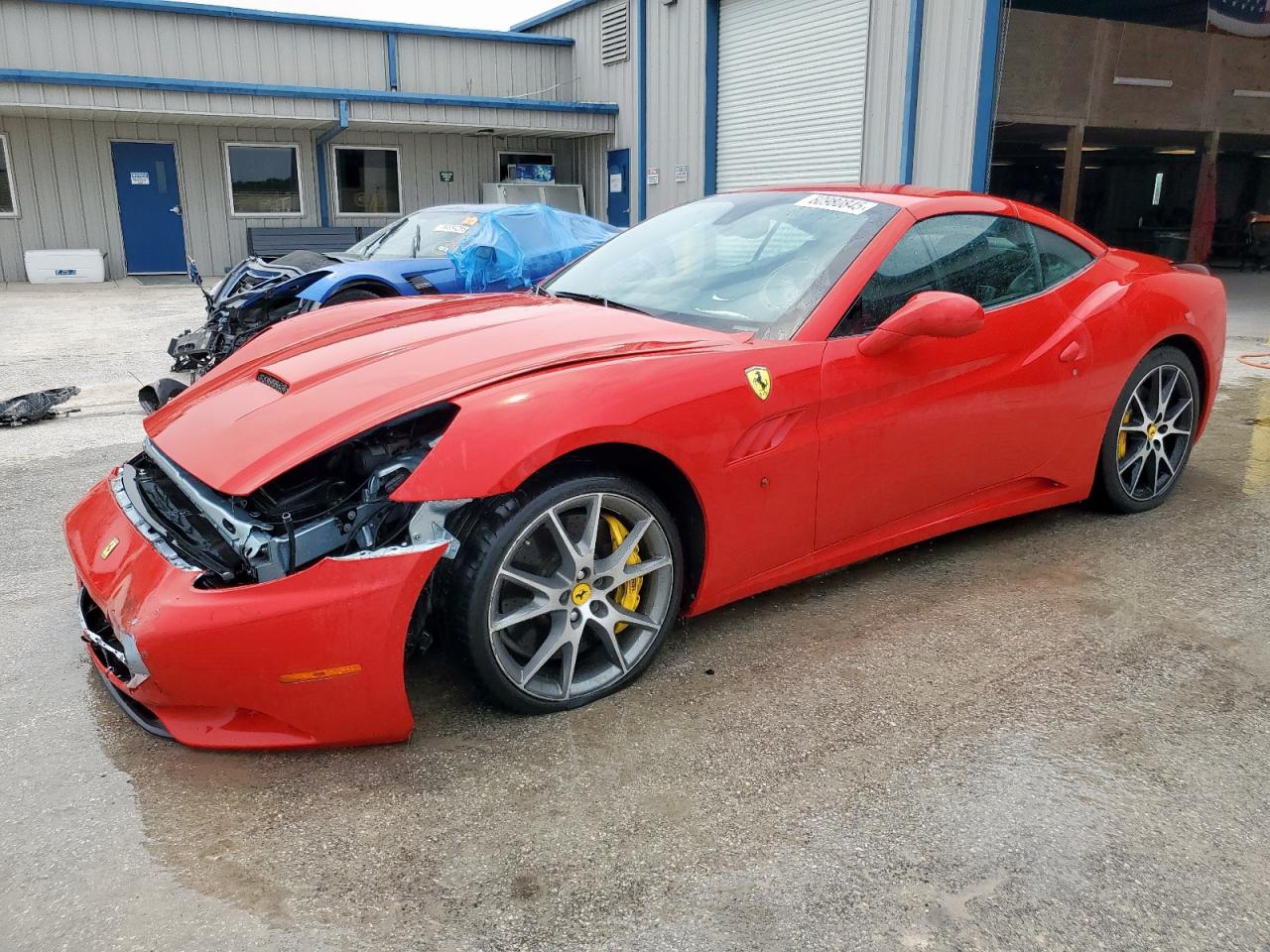 2012 Ferrari California, VIN ZFF65LHA3C0188237 — Front end