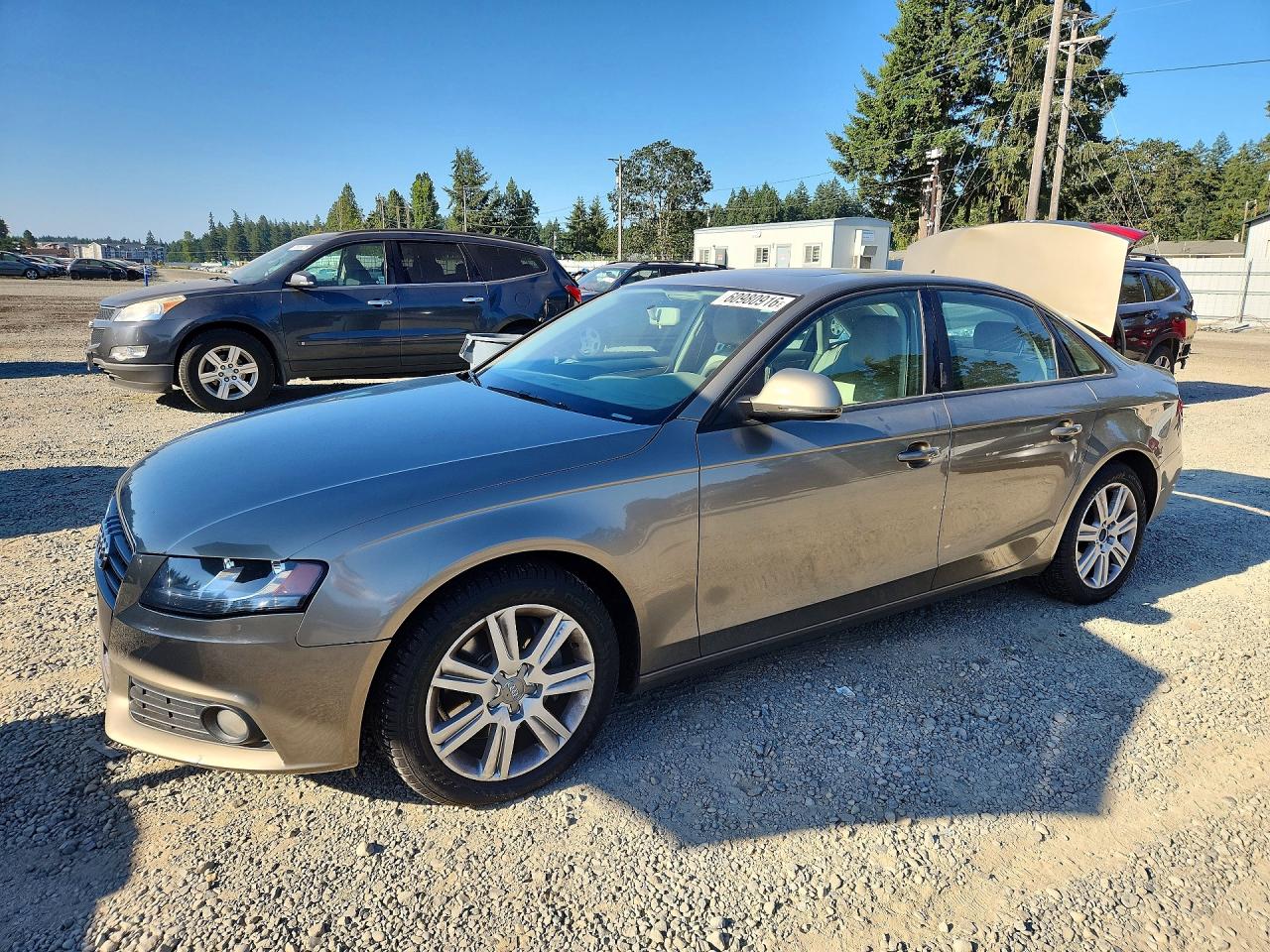 2009 Audi A4 Premium, VIN WAULF78K59N052912 — Rear end