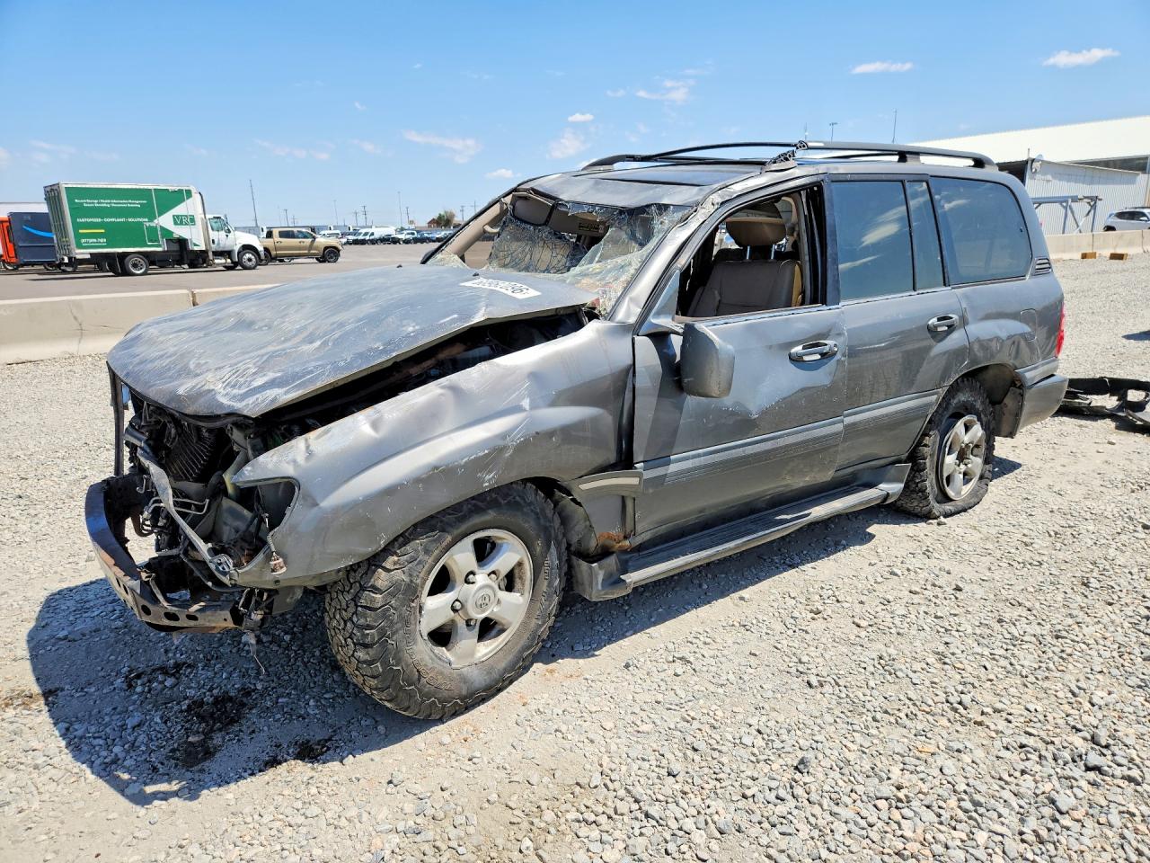 2000 Toyota Land Cruiser, VIN JT3HT05J9Y0098747 — Опрокидывание