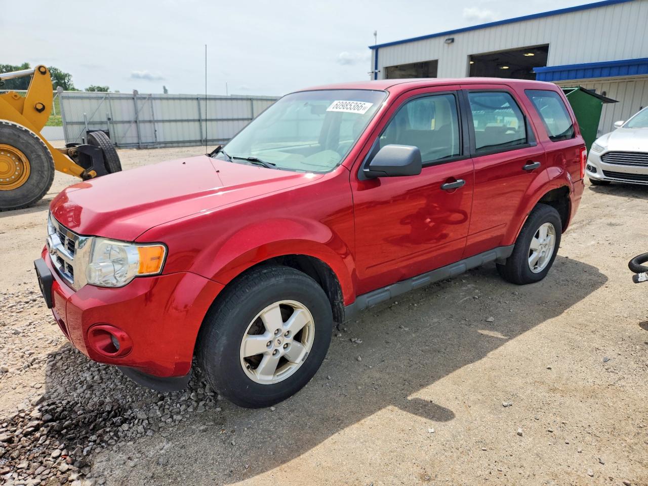 2010 Ford Escape XLS, VIN 1FMCU0C76AKC48832 — Rear end