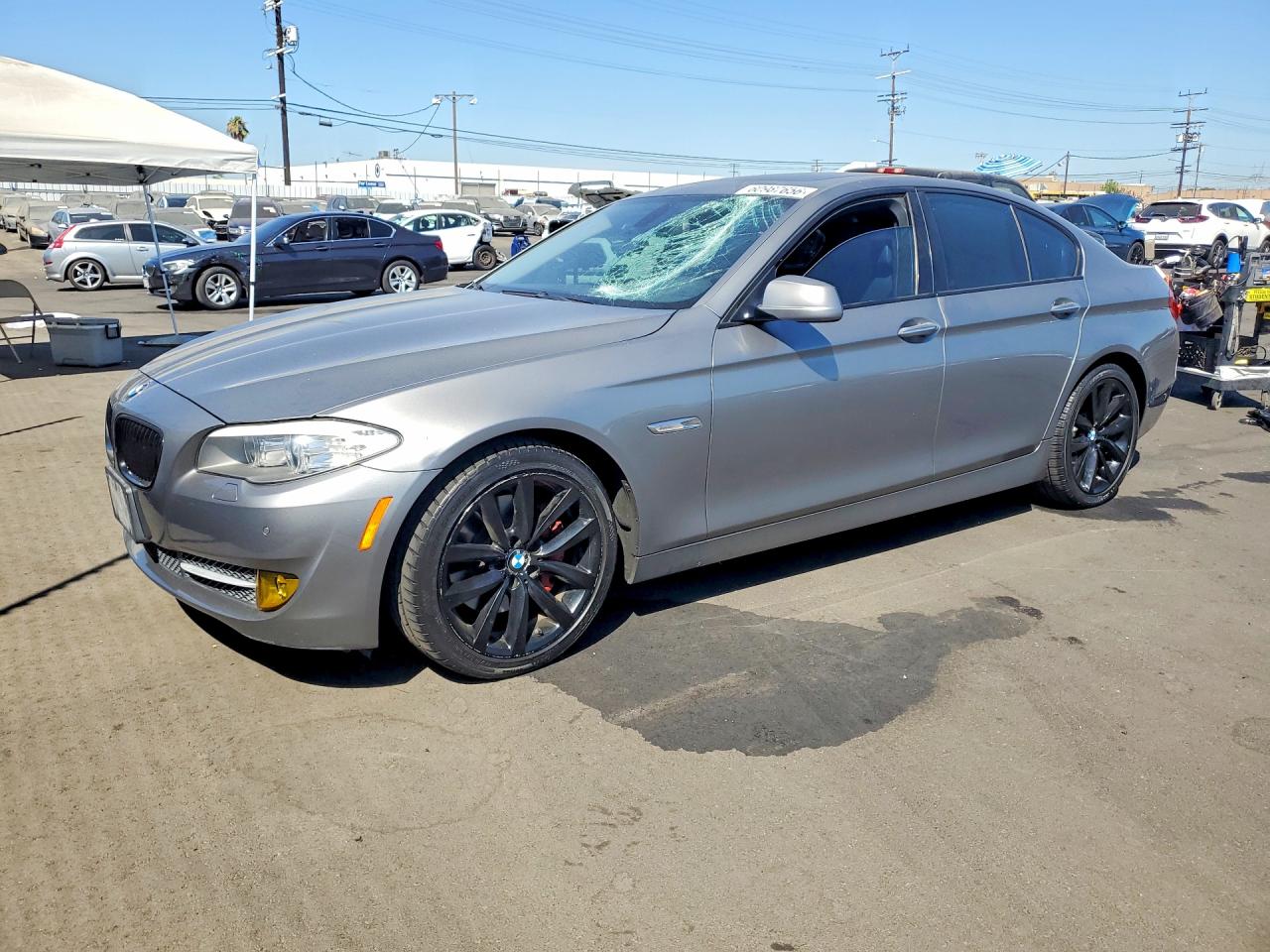 2011 BMW 5 Series 535i, VIN WBAFR7C56BC602481 — Front end