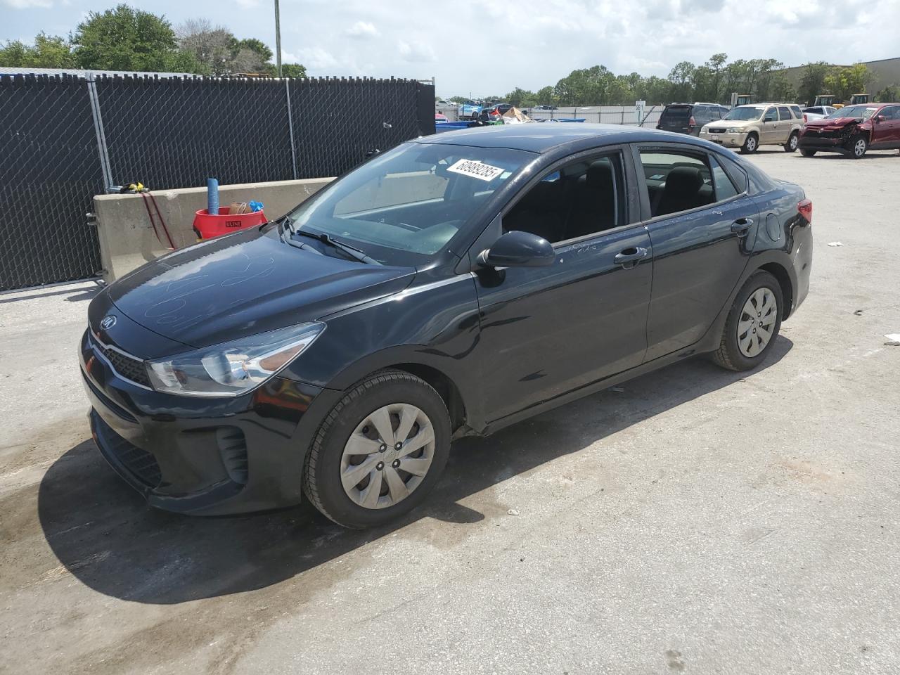 2020 Kia Rio LX, VIN 3KPA24AD8LE263114 — Stripped