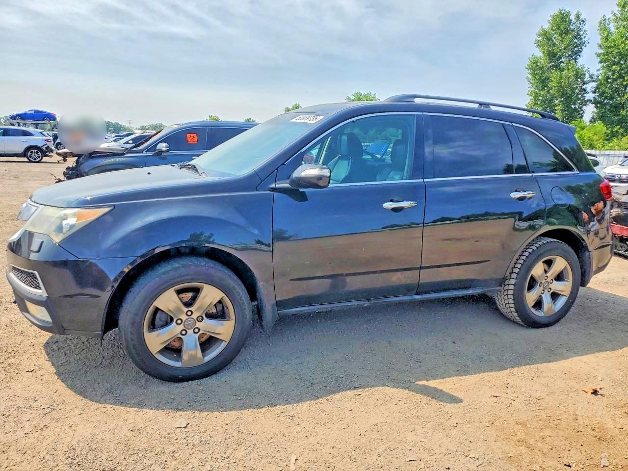 2012 Acura MDX Advance, VIN 2HNYD2H83CH004504 — Front end