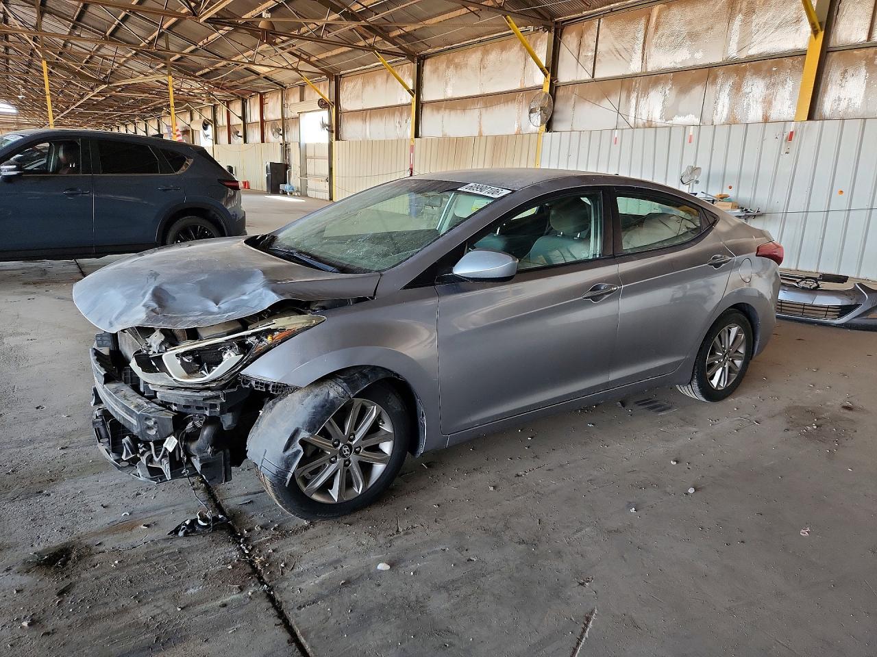 2015 Hyundai Elantra SE, VIN 5NPDH4AE0FH570586 — Front end