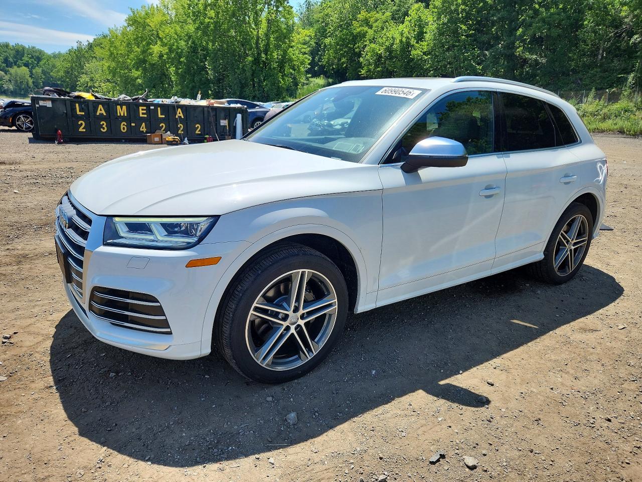 2019 Audi SQ5 Premium Plus, VIN WA1B4AFY3K2026898 — Вода / потоп