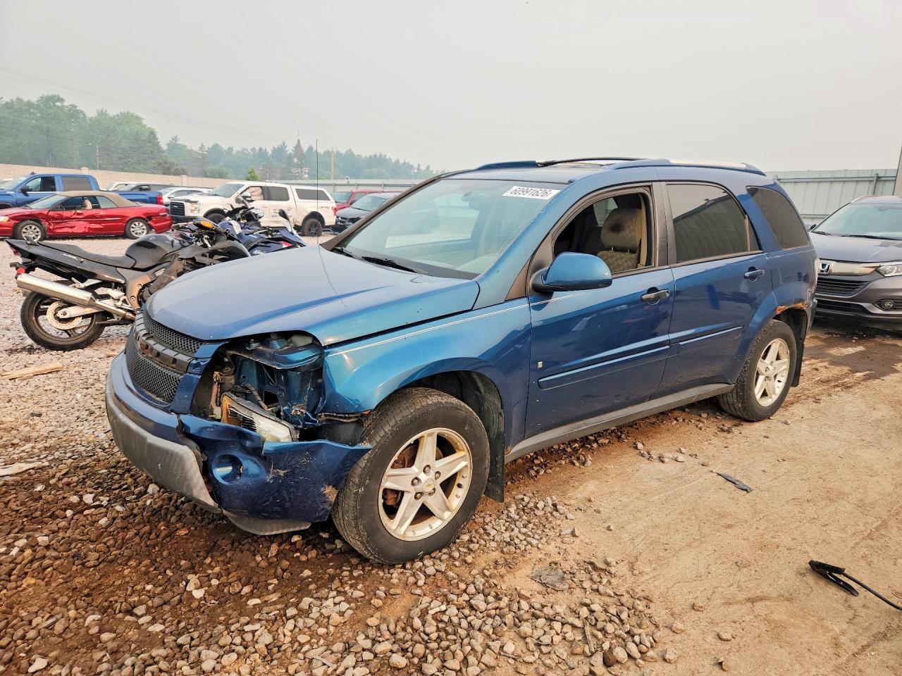 2006 Chevrolet Equinox LT, VIN 2CNDL73F566146701 — Front end