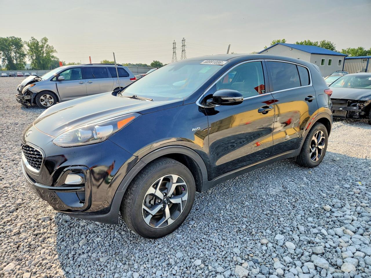 2020 Kia Sportage LX, VIN KNDPMCAC2L7835400 — Minor dents and scratches