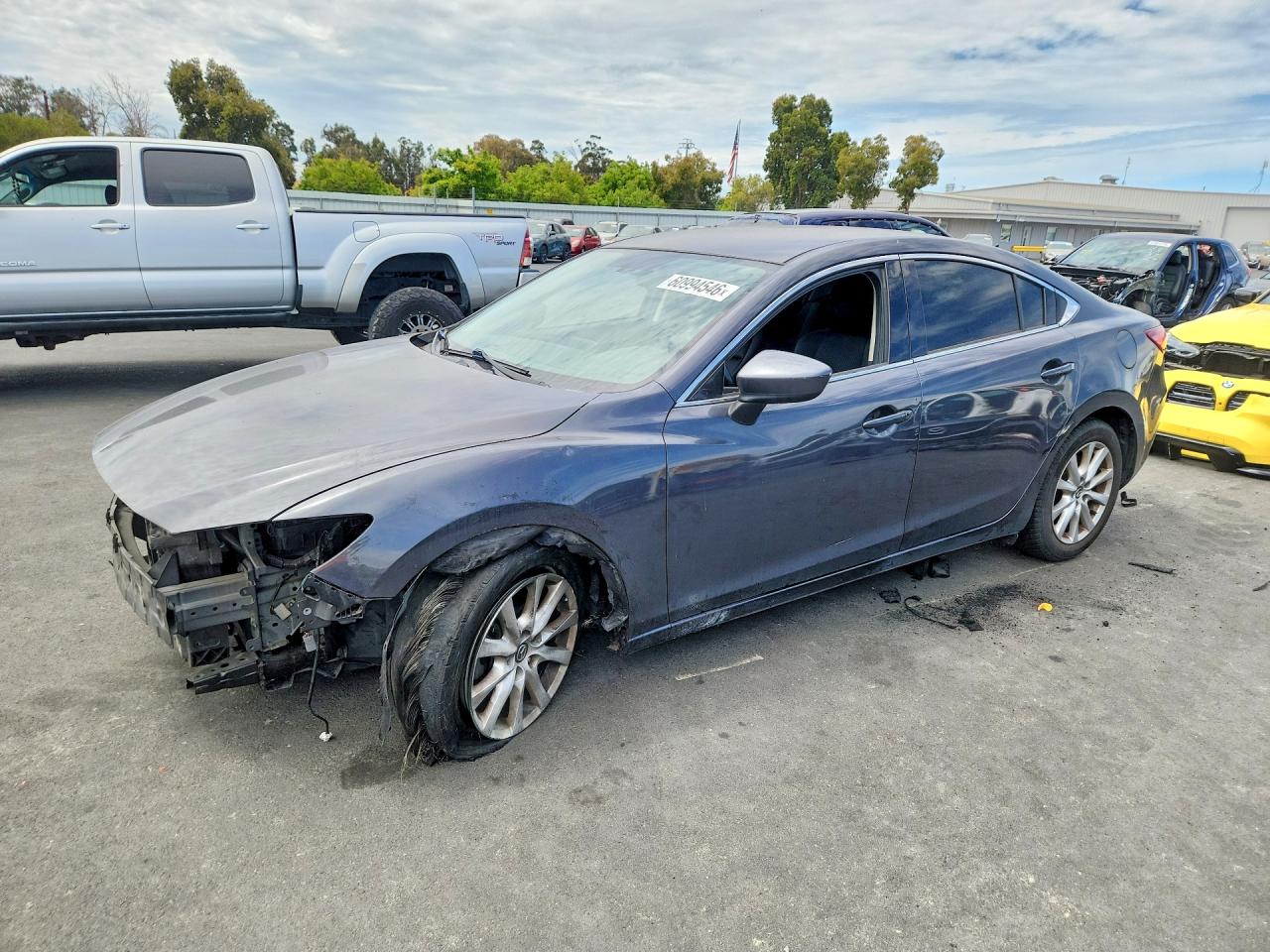 2016 Mazda 6 i Sport, VIN JM1GJ1U53G1410528 — Front end