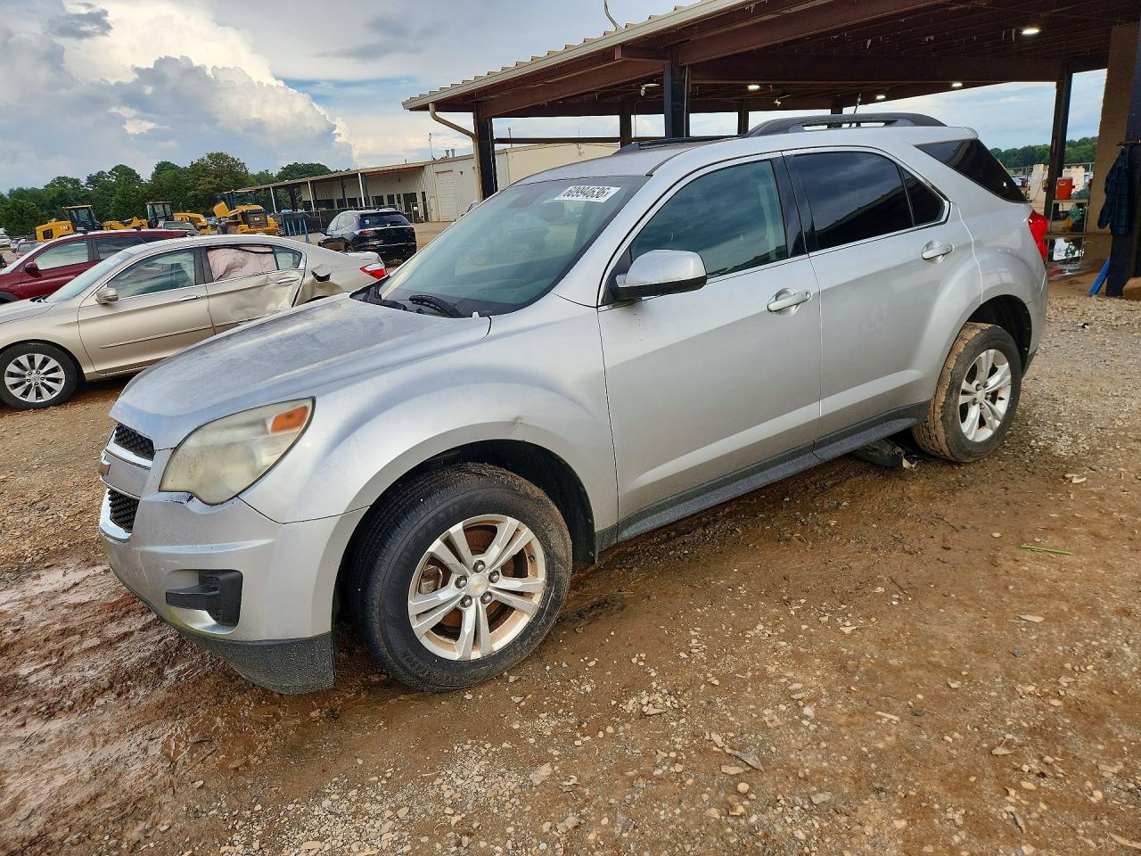 2014 Chevrolet Equinox LT, VIN 1GNALBEK8EZ130541 — Front end
