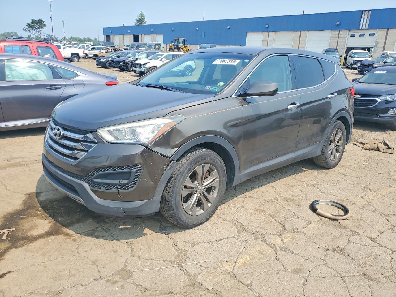 2013 Hyundai Santa Fe Sport, VIN 5XYZTDLB5DG094122 — Front end