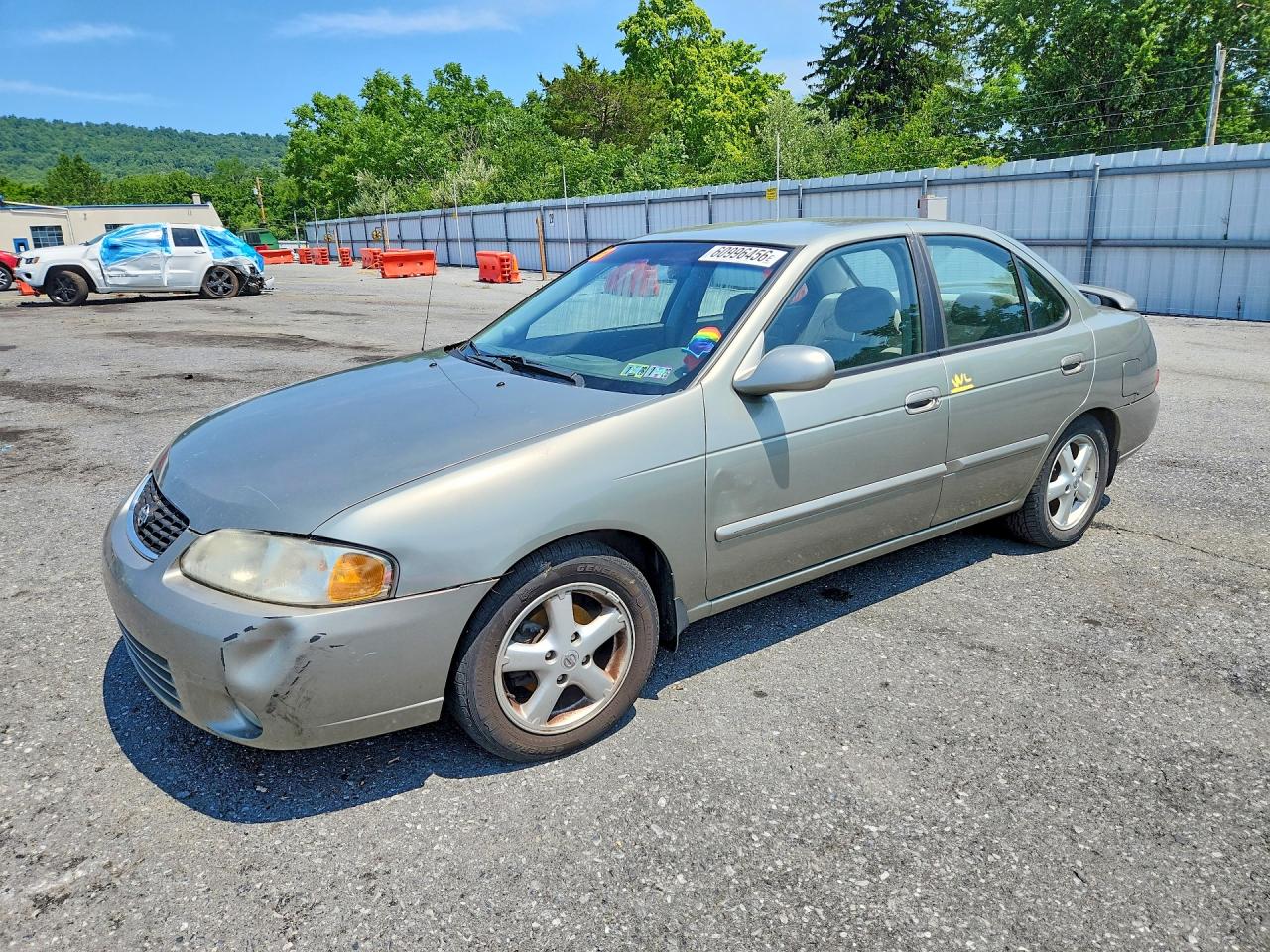 2002 Nissan Sentra GXE, VIN 3N1CB51D62L648747 — Water / flood