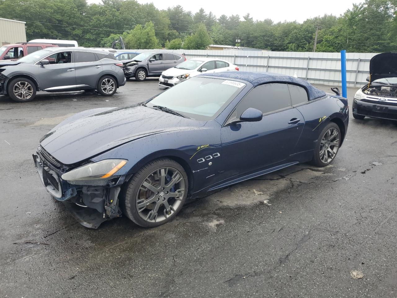 2012 Maserati GranTurismo Sport, VIN ZAM45MMA9C0063367 — Front end