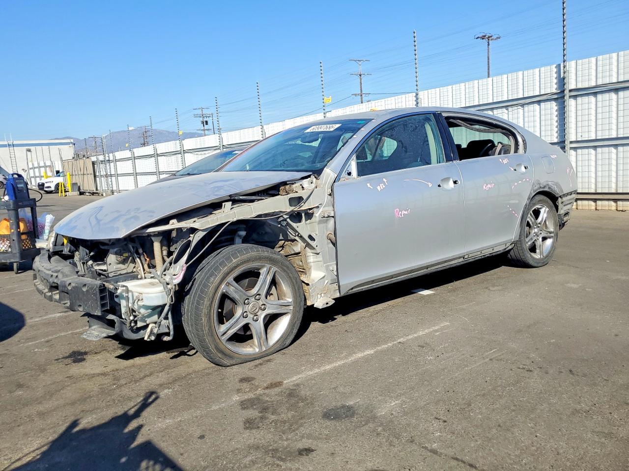 2006 Lexus GS 300, VIN JTHBH96S265017052 — Rollover